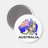 Australien Magnet (Vorderseite/Rückseite)