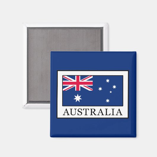 Australien Magnet (Vorderseite/Rückseite)