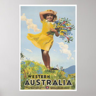 Australien Malerei Australische Kunst Percy Trompf Poster