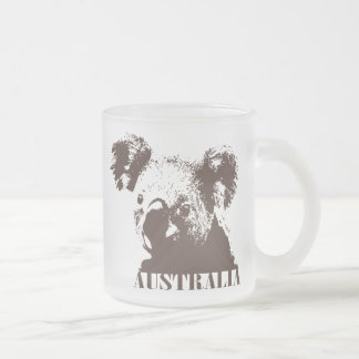 Australien Mattglastasse