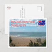 Australien - Melbourne - Der Große Ozean - Postkarte (Vorne/Hinten)