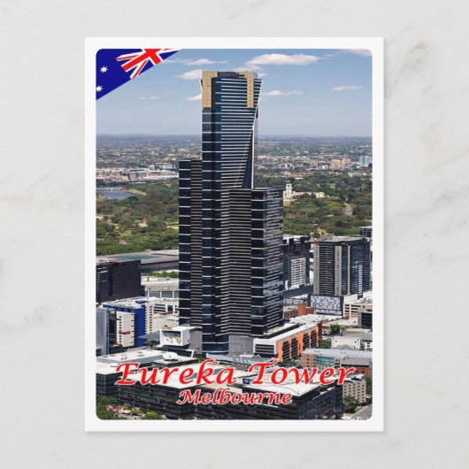 Australien - Melbourne - Eureka Tower - Postkarte (Vorderseite)
