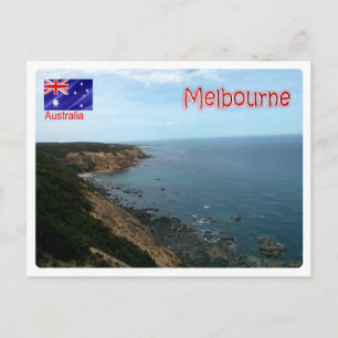 Australien - Melbourne - Küste - Postkarte