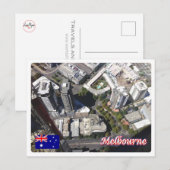 Australien - Melbourne - Postkarte (Vorne/Hinten)