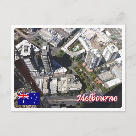 Australien - Melbourne - Postkarte (Vorderseite)