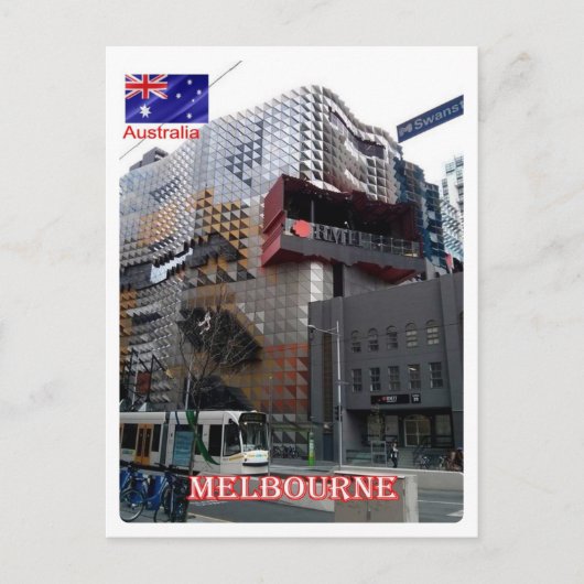 Australien - Melbourne - Postkarte (Vorderseite)