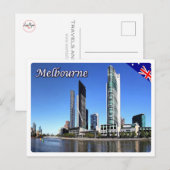 Australien - Melbourne - Postkarte (Vorne/Hinten)