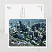 Australien - Melbourne - Postkarte (Vorne/Hinten)