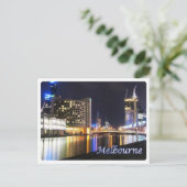 Australien - Melbourne - Reflectin - Postkarte (Stehend Vorderseite)