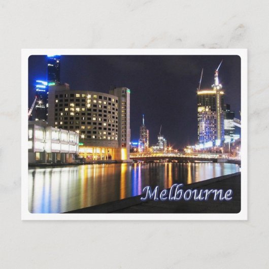 Australien - Melbourne - Reflectin - Postkarte (Vorderseite)