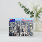 Australien - Melbourne-Stadt - Postkarte (Stehend Vorderseite)