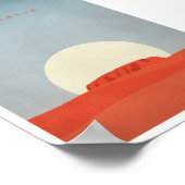Australien mit Sunset & Ayers Rock/Uluru | Poster (Ecke)