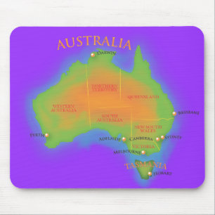 Australien Mousepad