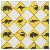 Australien Muster für Tiertransporte Stoff (Muster)