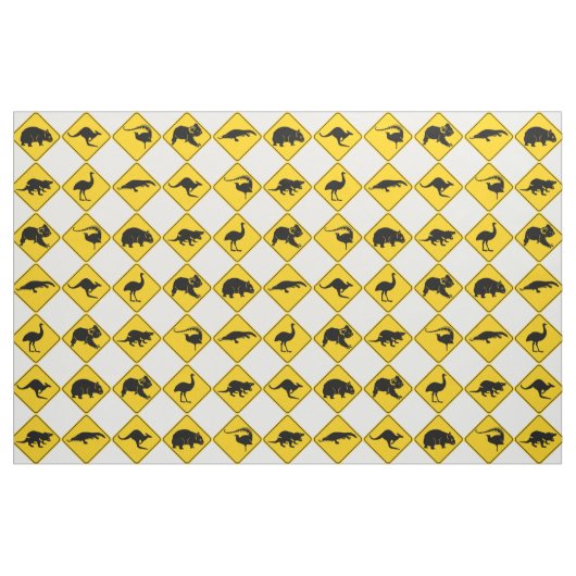 Australien Muster für Tiertransporte Stoff (Fat Quarter (45,7 x 55,9 cm))