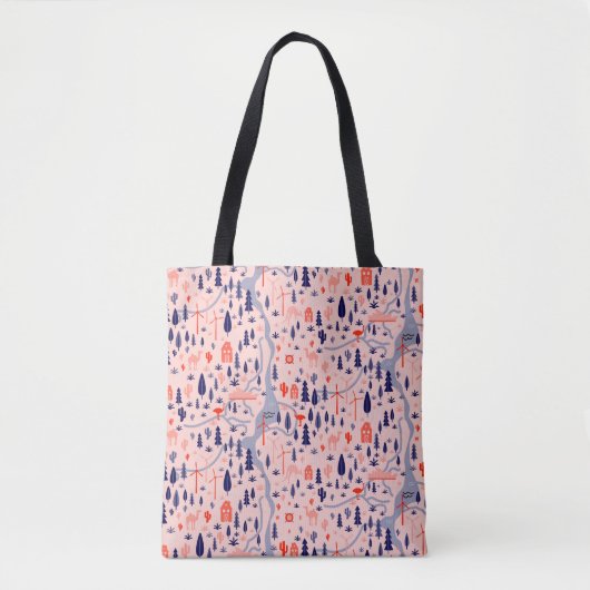 Australien Muster nahtlos Design. Dekorationstext Tasche (Vorderseite)