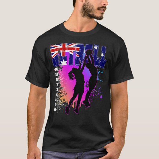 Australien Netball T-Shirt (Vorderseite)