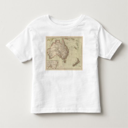 Australien, Neuseeland Kleinkind T-shirt (Vorderseite)