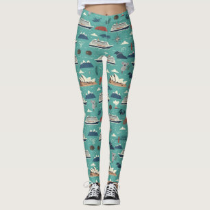 Australien Neuseeland Kreuzfahrt Küsten Schiff Des Leggings
