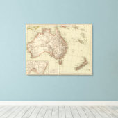 Australien, Neuseeland Leinwanddruck (Insitu (Holzboden))