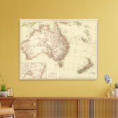 Australien, Neuseeland Leinwanddruck (Insitu (Wohnzimmer))