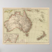Australien, Neuseeland Poster (Vorne)