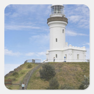 Australien, New South Wales, Cape Byron Quadratischer Aufkleber