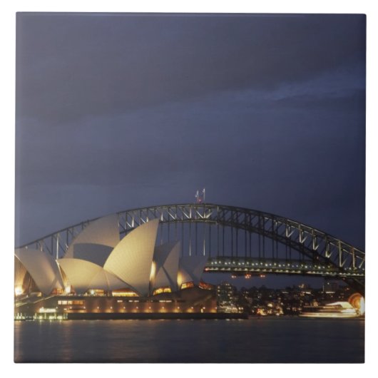 Australien, New South Wales, Sydney, Sydney Opera  Fliese (Vorderseite)