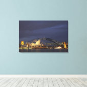 Australien, New South Wales, Sydney, Sydney Opera  Leinwanddruck (Insitu (Holzboden))