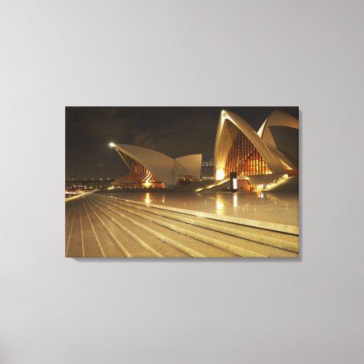 Australien, New South Wales, Sydney, Sydney Opera  Leinwanddruck (Vorderseite)