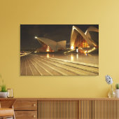 Australien, New South Wales, Sydney, Sydney Opera  Leinwanddruck (Insitu (Wohnzimmer))