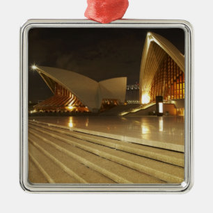 Australien, New South Wales, Sydney, Sydney Opera Ornament Aus Metall
