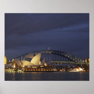 Australien, New South Wales, Sydney, Sydney Opera  Poster