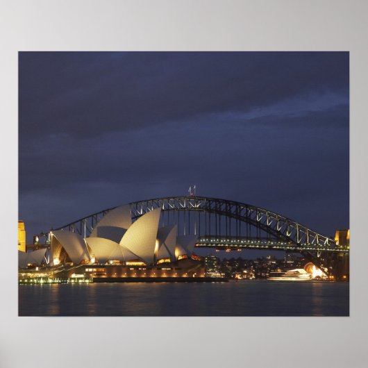 Australien, New South Wales, Sydney, Sydney Opera  Poster (Vorne)