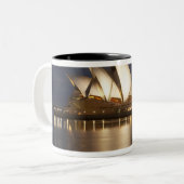 Australien, New South Wales, Sydney, Sydney Opera  Zweifarbige Tasse (Vorderseite Links)
