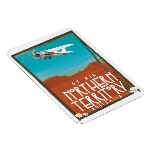 Australien Northern Territory Reiseplakat Magnet