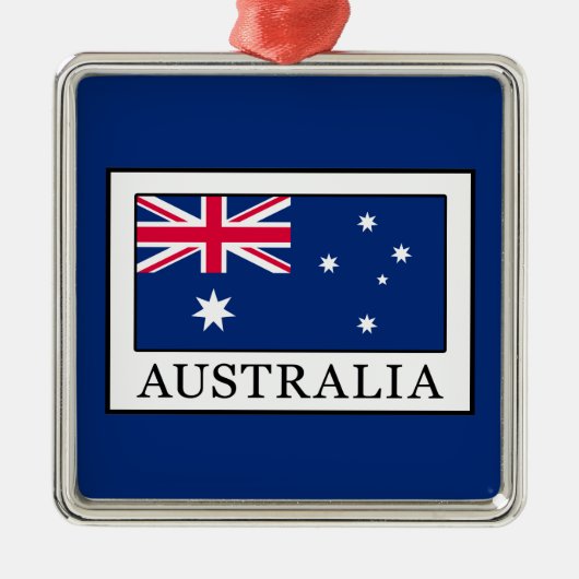 Australien Ornament Aus Metall (Vorne)