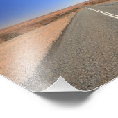 Australien Outback Road - 10 x 8 Foto Print (Ecke)