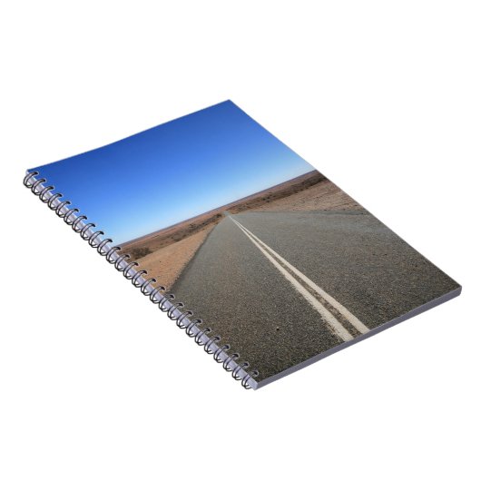 Australien Outback Road - Notepad Notizblock (Rechte Seite)