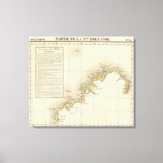 Australien Ozeanien Nr. 35 Leinwanddruck (Vorderseite)