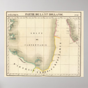 Australien Ozeanien Nr. 37 Poster