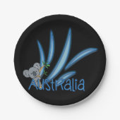 Australien Pappteller (Vorderseite)