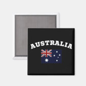 Australien Patriotic Magnet (Vorderseite/Rückseite)