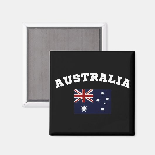 Australien Patriotic Magnet (Vorderseite/Rückseite)