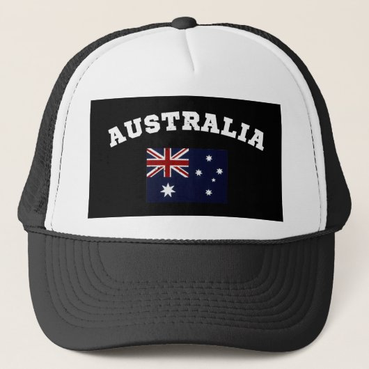 Australien Patriotic Truckerkappe (Vorderseite)