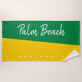 Australien personalisieren strandtuch