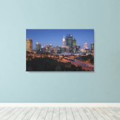 Australien, Perth, City Skyline aus Kings Park Leinwanddruck (Insitu (Holzboden))