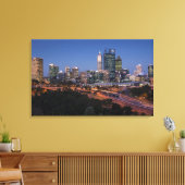 Australien, Perth, City Skyline aus Kings Park Leinwanddruck (Insitu (Wohnzimmer))