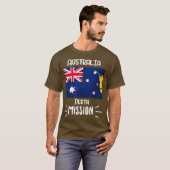 Australien Perth Mormon LDS Mission Missionar T-Shirt (Vorne ganz)