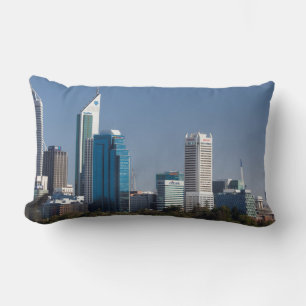 Australien, Perth, Stadt-Skyline vom Swan River Lendenkissen